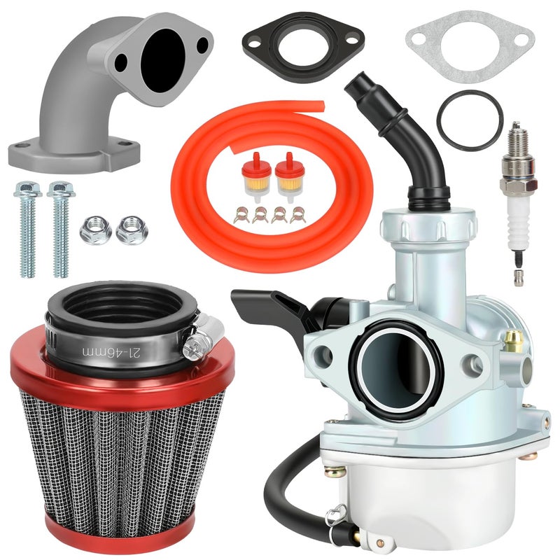 YOXUFA PZ22 Carburetor 22mm Carb Replacement for 125cc 110cc SSR TaoTao Pit Dirt Bike ATV XR CRF50 70cc DB14 DB24 Coolster Apollo Blazer Parts - Image 1